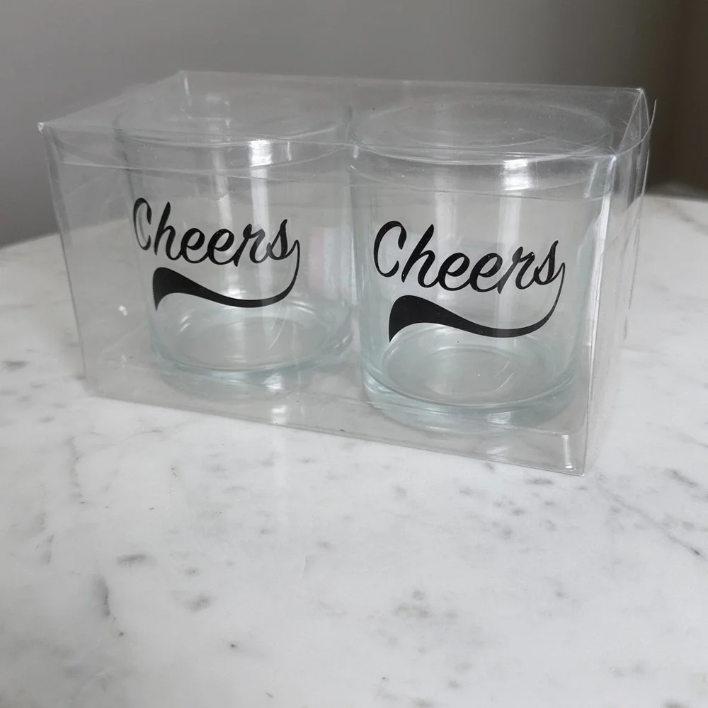 Set of Two Whiskey Glasses